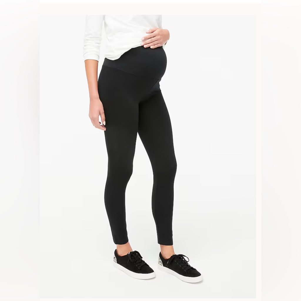 Maternity J. Crew Black Leggings